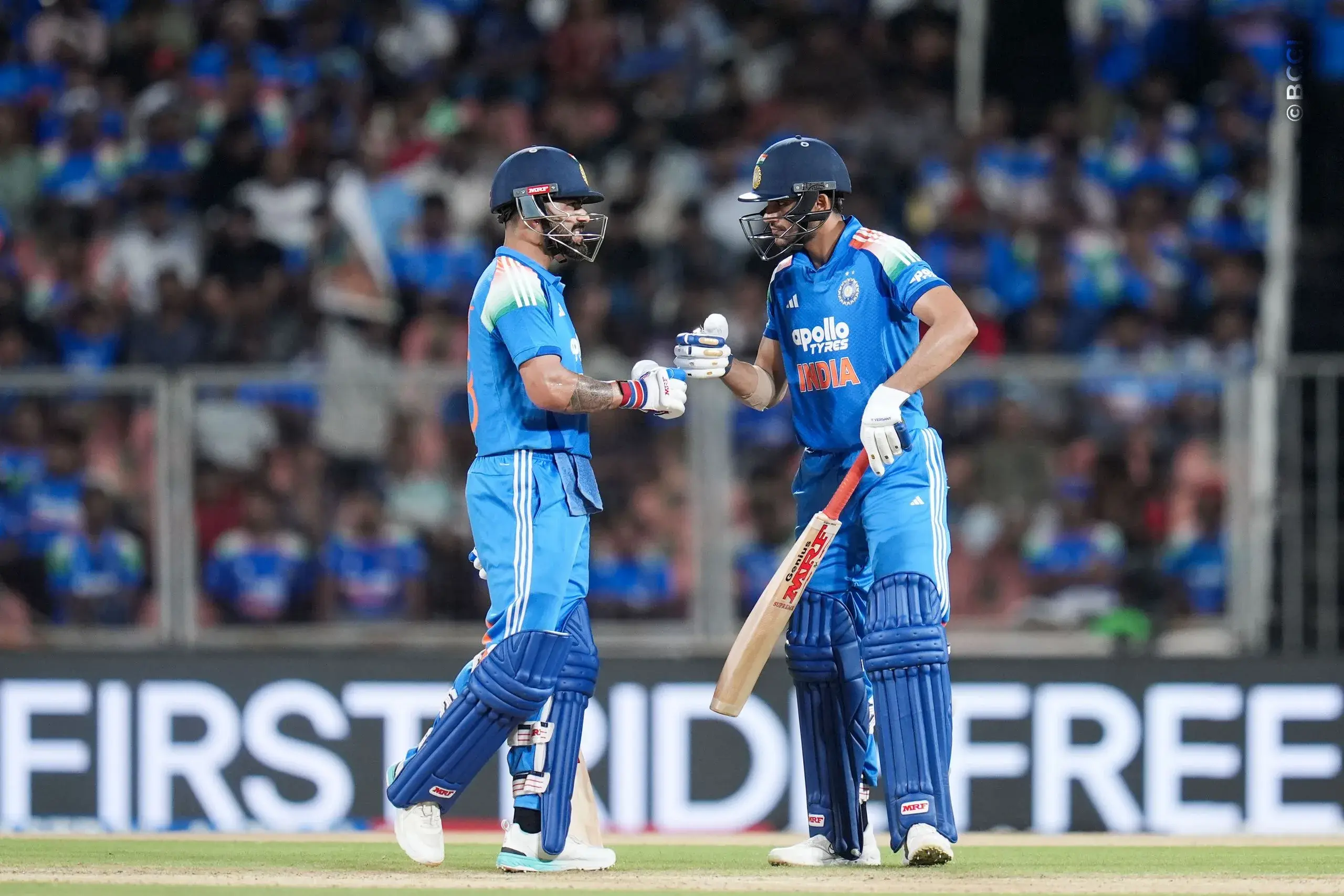 India vs West Indies 1st ODI result graphic: India won by 8 wickets; Kohli 139*, Gill 110, Kuldeep 4/40